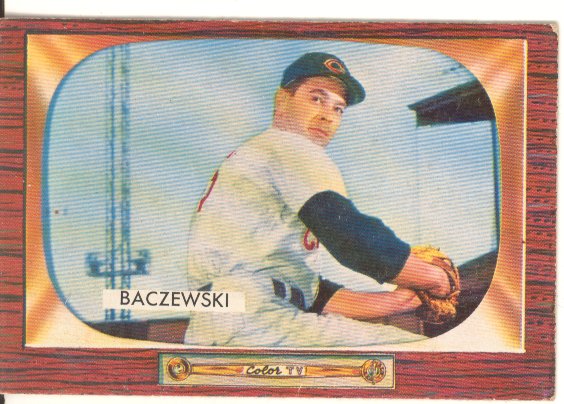 1955 Bowman     190     Fred Baczewski